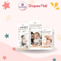 [KHÔNG QUÀ] Bỉm/tã HONEY dán/quần NB66/S52/M46/M52/L48/XL44/XXL42/XXXL40/XXXXL38-MOMO DIAMOND