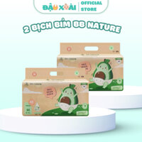 (Không Quà) Combo 2 Bịch Tã Bỉm Quần Dán BB Nature Hàn Quốc, Mềm Mại, Mỏng Nhẹ Đủ Size Cho Bé Từ 6-25Kg Đậu Xoài shop