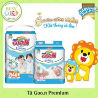 {Không Quà} Tã Goon Premium Dán/Quần size NB70/S64/M60/L50/XL44-M56/L46/XL42/XXL36/XXXL26