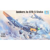 KHÔNG QUÂN - TRUMPETER - 02424 - 1/24 MÔ HÌNH MÁY BAY JUNKERS JU-87D-5 STUKA