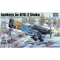 KHÔNG QUÂN - TRUMPETER - 02425 - 1/24 MÔ HÌNH MÁY BAY JUNKERS JU-87G-2 STUKA