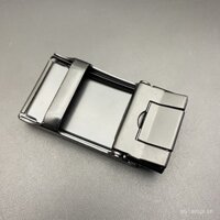 Không răng không khe cắm, khóa trơn cho thắt lưng nam, khóa lăn 3.5cm, không lỗ, dây thắt lưng, đầu quần, băng đô