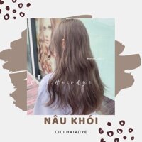 [KHÔNG TẨY] Thuốc nhuộm NÂU KHÓI ( tặng trợ nhuộm, găng tay)