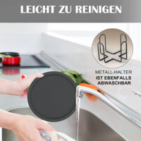 Không Trơn Trượt Hình Tròn Chai Thủy Tinh Cà Phê Bia Cốc Rượu Làm Dày Cao Su Silicon Uống Đế Lót Ly Để Sử Dụng Hàng Ngày