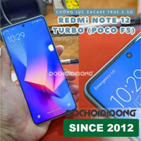 [KHÔNG VIỀN ĐEN - BO MÉP MẠNH] Miếng dán cường lực Xiaomi Redmi Note 12 Turbo (Poco F5) Zacase All Clear True 2.5D