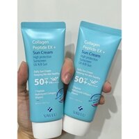 (Không vỏ) Kem Chống nắng Vật Lý Phổ rộng VAVI.U Collagen Peptide EX+ Sun Cream 60ml
