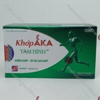 KHỚP AKA TÂM BÌNH hỗ trợ khả năng vận động của khớp, duy trì và tái tạo sụn khớp