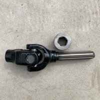 Khớp các đăng đuôi chuột kèm then trượt nối vào cầu xe ba gác