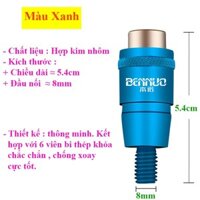 Khớp Nối Cần Câu Đài Câu Đơn Với Vợt Cá Chuyên Dụng Nhanh Chóng Bennou DCC13 - Màu Xanh