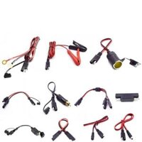 khớp nối dây điện Xe Máy Harley SAE Bullet Gói Năng Lượng Mặt Trời Ngoài Trời Gói Cáp Nối Dài Cắm Pin Cáp Sạc Ô Tô dau cos dien dau cos dien