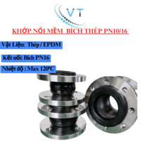 KHỚP NỐI MỀM  BÍCH THÉP PN10/16 DN32-DN150