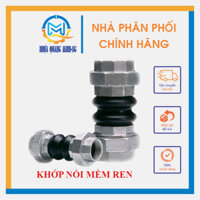 Khớp Nối Mềm Cao Su Nối Ren Phi 27-60mm