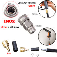 Khớp Nối Nhanh 3/8 Cho Dây Máy Rửa Xe Lutian P4,Yili,ryobi (Dây Đầu Nhỏ) - L3801