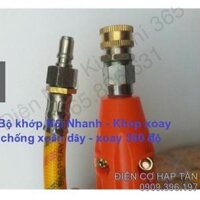 Khớp nối nhanh máy rửa xe 14mm , Khớp xoay chống xoắn dây phun xịt rửa xe ren 14mm -giá rẻ