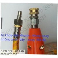 Khớp nối nhanh máy rửa xe 14mm , Khớp xoay chống xoắn dây phun xịt rửa xe ren 14mm - giá rẻ