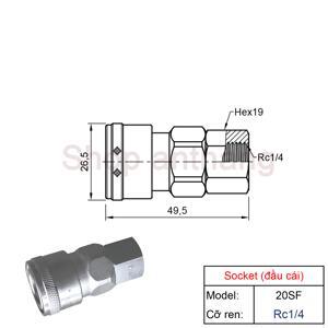 Khớp Nối Nhanh NITTO 20SF