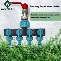 Khớp van bốn chiều WAPKTY, Bộ phân phối nước vòi 4 chiều ABS, Một trong và bốn ra với bộ chia nước vòi chuyển đổi