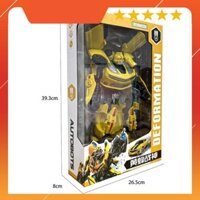 [khosihadong29hn] Đồ chơi rô bốt biến hình ô tô Transformer 2in1 siêu to