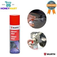 Khử Ẩm Vệ Sinh Mạch Điện Wurth Contact Spray 300ml 0890100 Làm sạch mạch điện bị nhiễm bẩn, khử ẩm, chống rỉ, chống ăn m