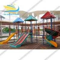 KHU LIÊN HOÀN CẦU TUỘT, MÁNG TRƯỢT, ỐNG TRƯỢT COMPOSITE CHO TRẺ EM TẠI CÔNG VIÊN NGOÀI TRỜI, TRƯỜNG MẪU GIÁO CTU03