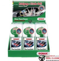 Khử mùi dàn lạnh điều hòa ô tô Sonax car A/C Cleaner Counter Display 100ML