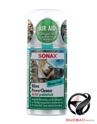 Khử mùi dàn lạnh điều hòa ô tô Sonax car A/C CLEANER 323600