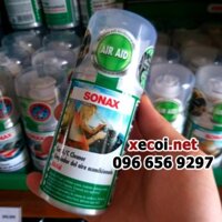 Khử mùi, diệt nấm mốc vi khuẩn dàn lạnh ô tô Sonax car a/c cleaner air aid