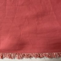 Khúc Vải Lụa Mịn Màu Hồng Đào Trơn Khổ 1m5. Chất Mỏng Mịn Mềm Rũ.Không Co Giãn.