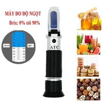 Khúc Xạ Kế ATC 0-90% Đo Độ Ngọt, Nồng Độ Đường - Brix