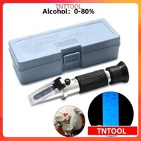 Khúc xạ kế đo cồn ❤️FREESHIP❤️ máy đo nồng độ cồn 0-80 độ, kiểm tra nồng độ cồn trong dung dịch TNTTOOL