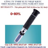 Khúc xạ kế đo nồng độ cồn trong rượu LH-J80