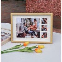 Khung Ảnh A4 Để Bàn, Treo Tường Quà Tặng Cưới, Sinh Nhật, Thôi Nôi Góc Decor KH17