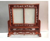 Khung ảnh đôi 20×30 gỗ hương KA24