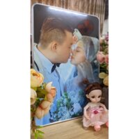 KHUNG ẢNH ÉP GỖ BỌC VIỀN HÀN QUỐC