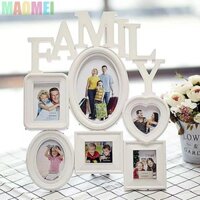 Khung ảnh gia đình MAOMEI Sáng tạo không đều Ngày lễ tình nhân
