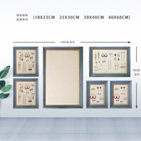 Khung ảnh Giá đỡ Bông tai Giá đỡ trang sức treo tường gia dụng Giá đựng Bông tai Giá để Vòng cổ Giá đỡ đạo cụ Giá trưng bày trang sức NKSL