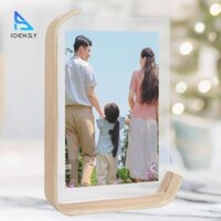Khung Ảnh Gỗ Khung Ảnh Acrylic Trong Suốt Chắc Chắn Bắc Âu Hình Ảnh Giá Đỡ Cho Đầu Giường Kệ Phòng Ngủ Trang Trí Nhà