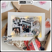 Khung ảnh handmade SAO 3D thiết kế theo yêu cầu để bàn làm quà tặng sinh nhật, quà kỷ niệm