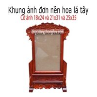 Khung ảnh hoa lá tây nền,Khung hình thờ nền đơn cỡ ảnh 21x31 và 25x35 -hàng loại 1