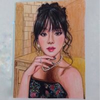 Khung Ảnh Jisoo BlackPink Kích Thước 15x21