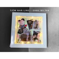 KHUNG ẢNH KÍCH THƯỚC 20x20cm-KHUNG ẢNH HANDMADE-KHUNG ẢNH NỔI