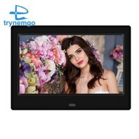 Khung ảnh kỹ thuật số HD 7 Inch 800x480 LED Album ảnh điện tử thông minh có điều khiển từ xa US Plug A