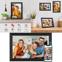 Khung ảnh kỹ thuật số Wifi 10,1 inch với màn hình và bộ nhớ trong 32 GB + ứng dụng (iOS/Android)