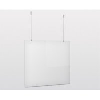 Khung Ảnh Mica Trong Cáp Treo Thả Trần Cỡ Lớn