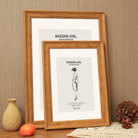 Khung ảnh retro Mỹ treo tường 18inch 20inch trưng bày phác họa nghệ thuật, khung tranh sơn dầu kích thước lớn HDGE