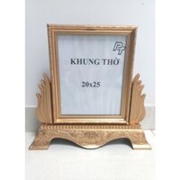 khung ảnh thờ có chân đế 20x25 khung ảnh thờ nhựa