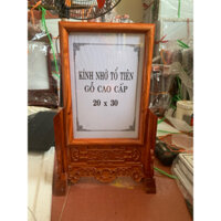 khung ảnh thờ gỗ hương