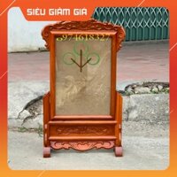 Khung ảnh thờ hoa lá tây,khung hình thờ gia tiên gỗ hương 3 cỡ ảnh 18x24,21x31,25x35