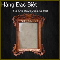 Khung Ảnh Thờ Treo Đơn Gỗ Hương Cỡ Lớn