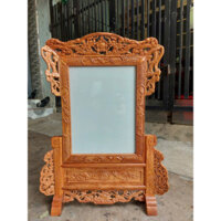 KHUNG ẢNH THỜ  TỨ LINH 30X40 CM KÈM KÍNH